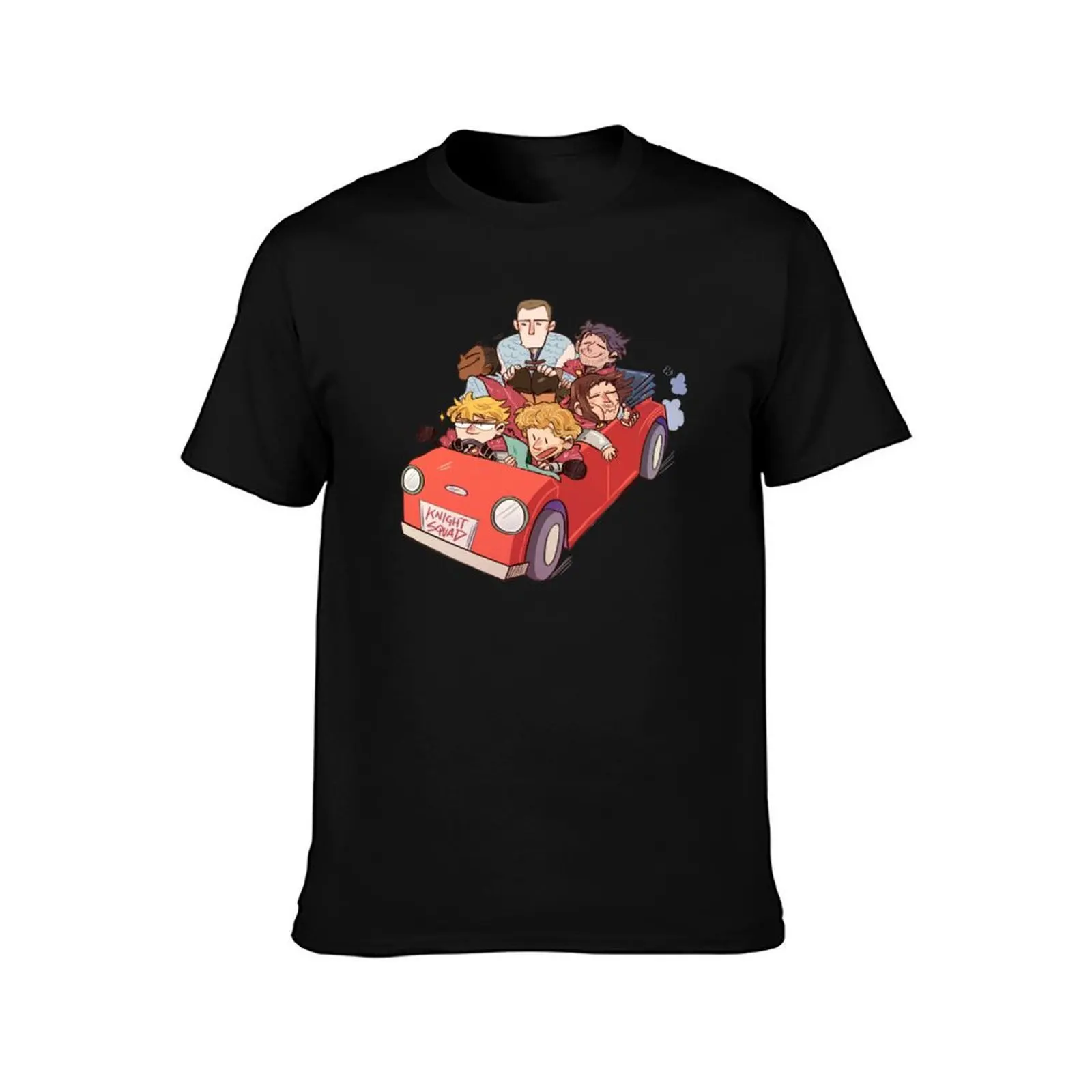 Knight Squad - Merlin T-Shirt Casual Fashion Short Sleeve Cotton T-Shirt