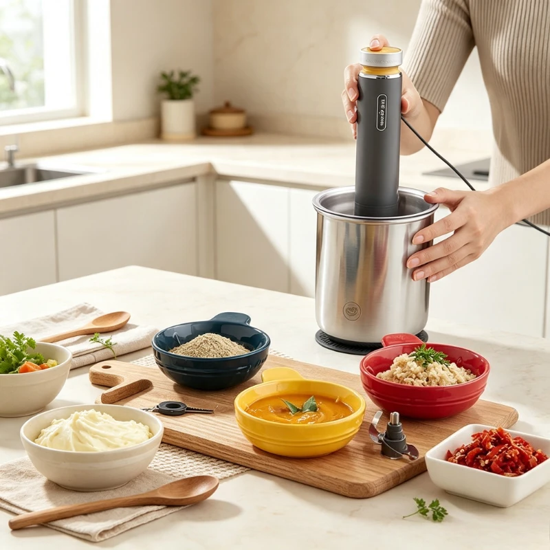 Baby Food Vegetable - Penggiling Daging Elektrik dengan Mangkuk Stainless