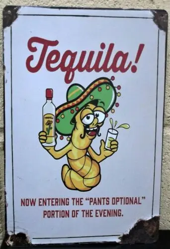 Tequila metal sign novelty tin plate poster vintage pub garage retro pub  car