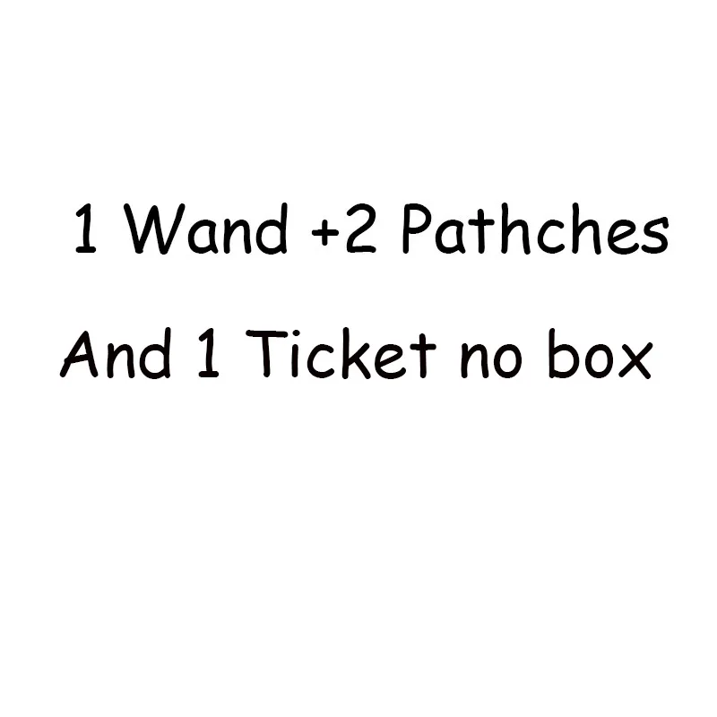 1 Wand With Two Batches And 1 ticket NO BOX