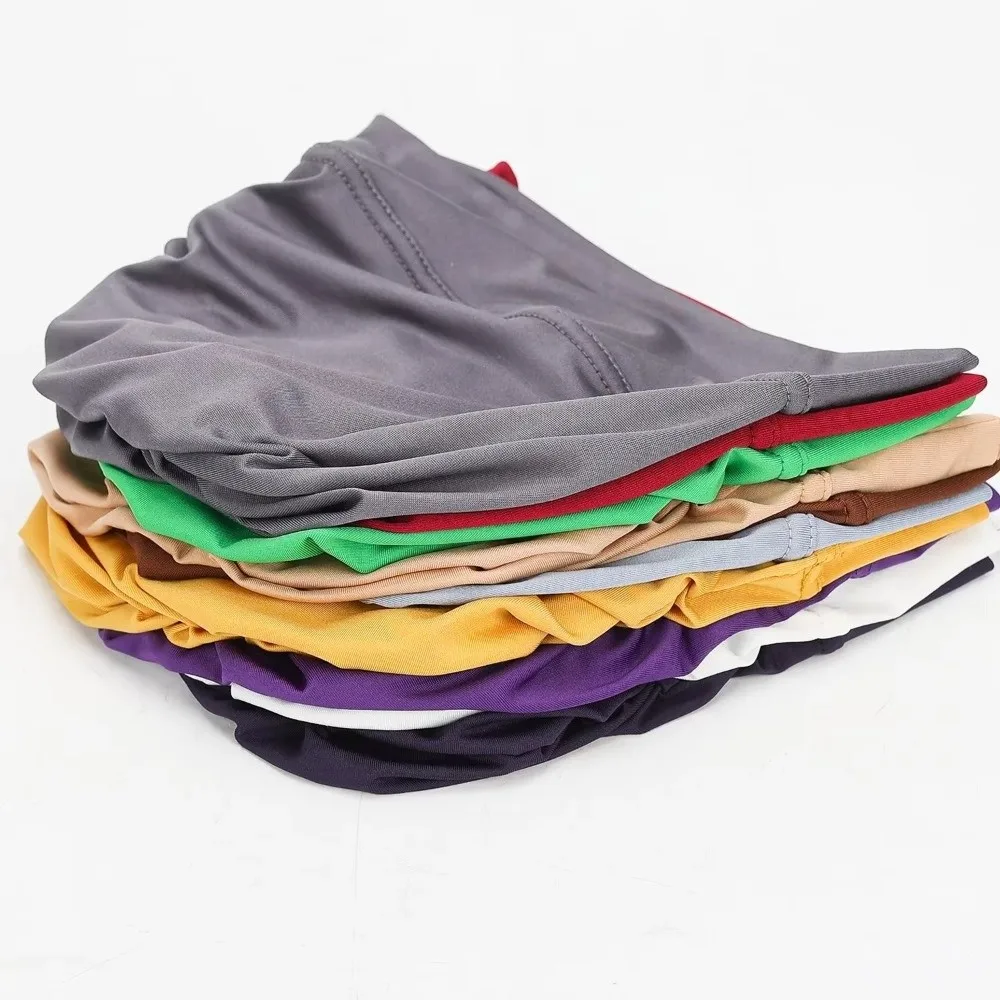 New Soft Modal Hijab Caps Elastic Bonnet Turban Hat Accessories Wrap Style Head Wrap Cap Hair Loss