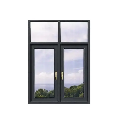 Dn Fenster modernes Design Baumaterial doppelt verglaste Glas Markisen fenster Edelstahl Aluminium Profil Flügel fenster