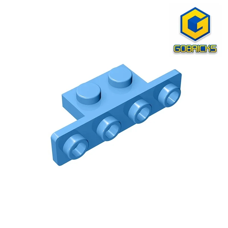 GDS-638 ANGLE PLATE 1X2/1X4 compatible with lego 10201 2436 children's DIY Educational Building Blocks Technical