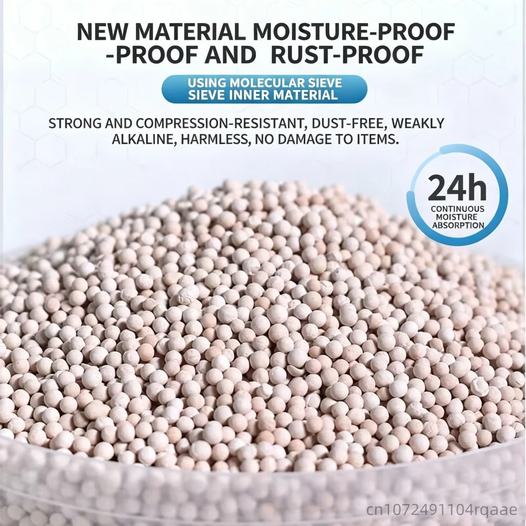 High Quality 3a 4a 5a 13x Zeolite Molecular Sieve Desiccant Drying Beads 3-5mm Dehumidification Moisture Proof Desiccant