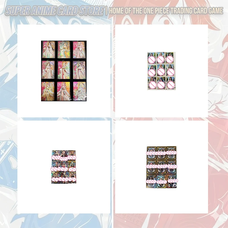 Japanese Anime ONE PIECE Card Set Yamato Nefertari D Vivi Boa Hancock Vinsmoke Reiju Perona Carrot NAMI Collectible Cards