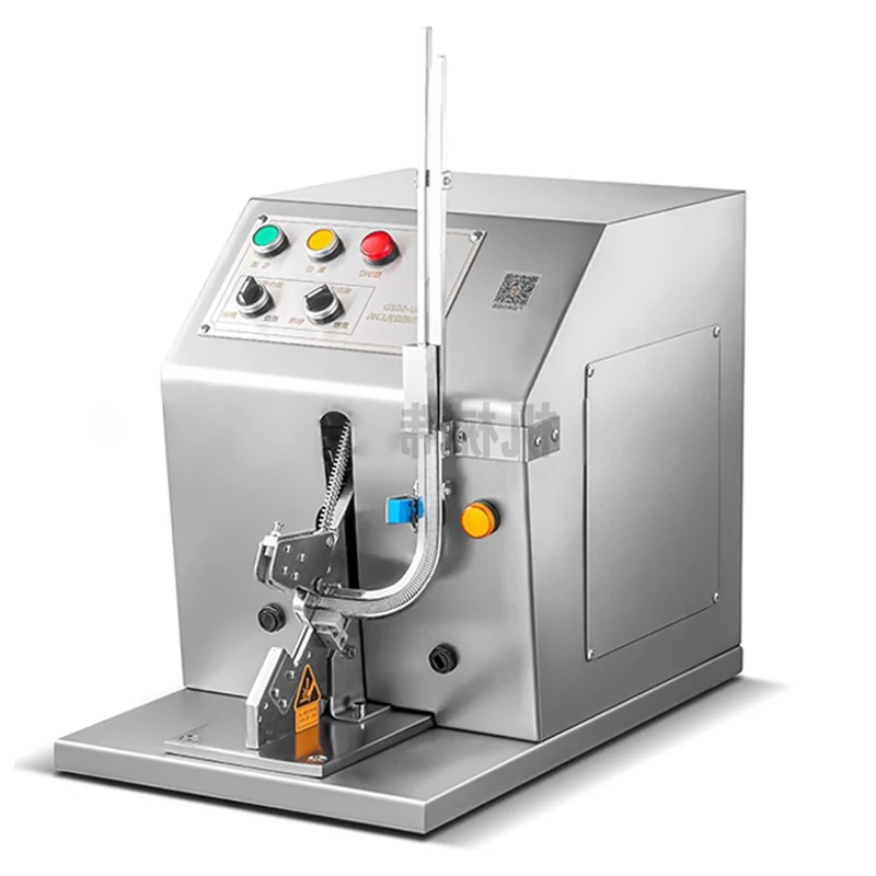 Fully automatic electric buttoning machine, bread bag tying machine, mesh bag sealing machine, elastic cord