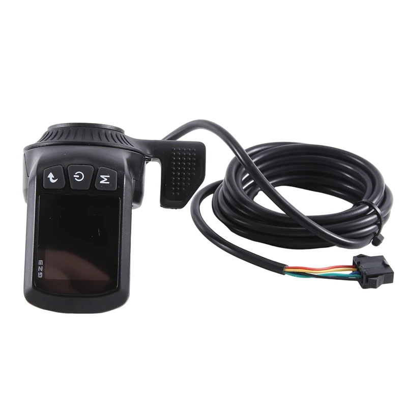 Electric Bicycle Bike LCD Display With Thumb Shifter Handle For E- Scooter GZ3 Panel Replacement Accessories