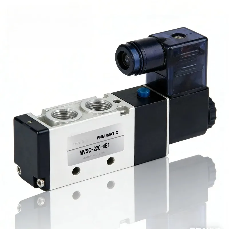 China Supplier High Quality SMC Type Pneumatic Control Air Solenoid Valve 24V 220V