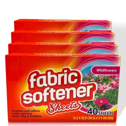 200Pcs DR. EASY Tumble Dryer Sheets Laundry Calm Plant Flower Fragrance Reduce Wrinkles Fabric Softener Paper Washing Partner
