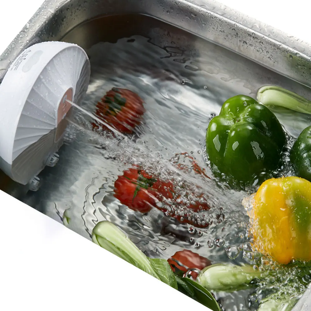 2025 New Kitchen Mini Dishwasher Portable Sink Ultrasonic Cleaner Vegetable Fruit Cleaner Household Mini Bowl Washer