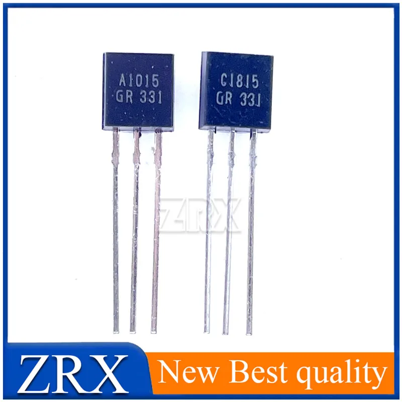 10Pcs/Lot New C1815 2SC1815 A1015 2SA1015 transistor TO-92 In Stock