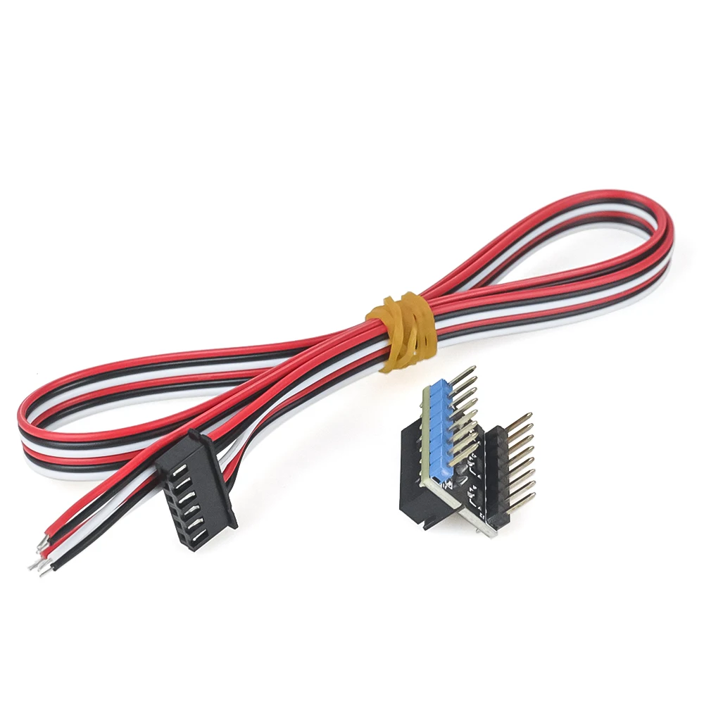 Stepper Motor Driver Adapter Module for A4988 DRV8825 CNC Shield Plug-in Replacement Supports TB6600 External Driver