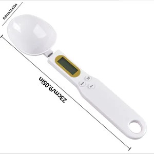 1PC LCD Digital Measurement Adjustable Weighing Spoon Kitchen Electronic Scale Measurement Spoon Coffee Powder Cooking Scale 10 Main Sales Digital Scale Spoon - №3