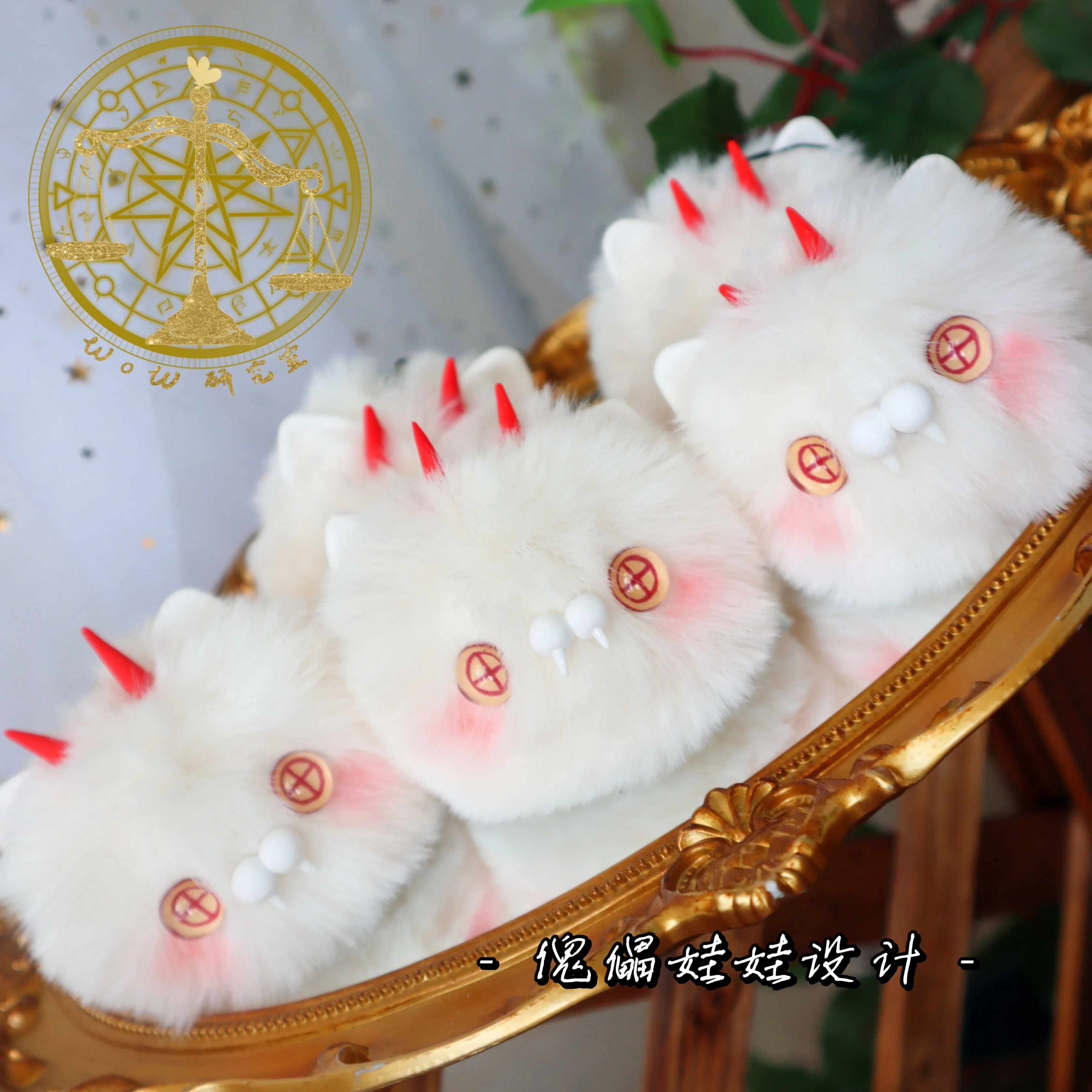 Anime Chainsaw Man Power Cosplay Cute Devil Cat Ear peluche Dango Bag ciondolo portachiavi ornamenti Decor Toy regali di natale