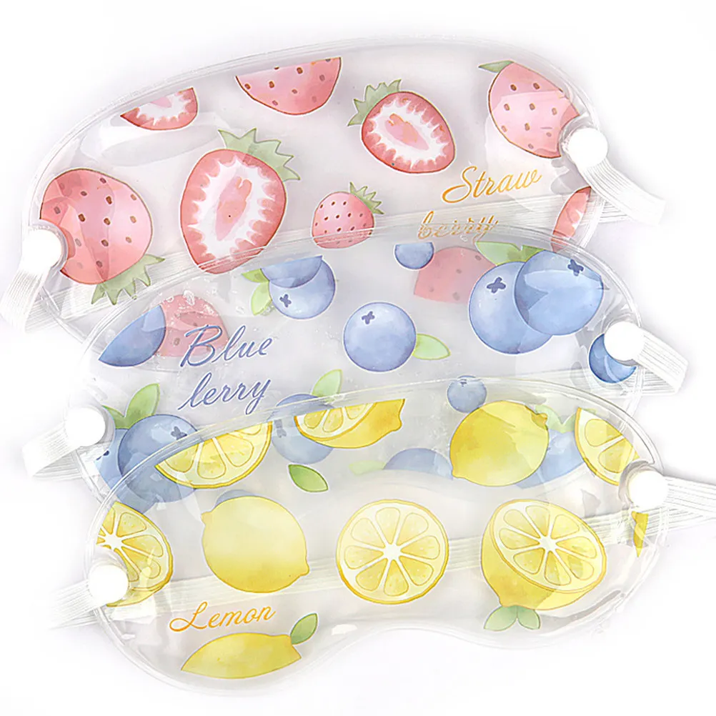 

Набор из 3 охлаждающих масок для глаз: гелевые компрессы для уставших глаз, для офиса, сна и релаксации