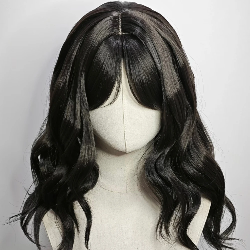 

Anime Pieck Finger Cosplay Wig Scalp Top Curly Hair Rose Net Inner Cap Heat resistant Synthetic Fiber Wig For Women Girls