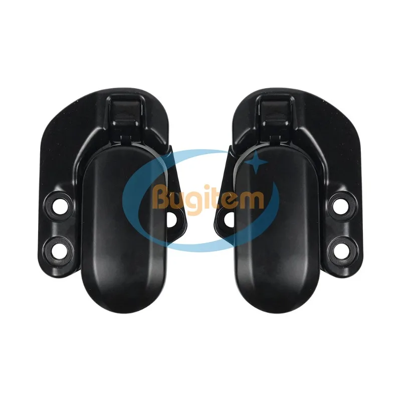 

1 Pair 2PCS Left & Right Soft Top Convertible Roof Latch Lock NA01-R1-310L NA01-R1-320L Fits for 1990-2003 Mazda Miata Black