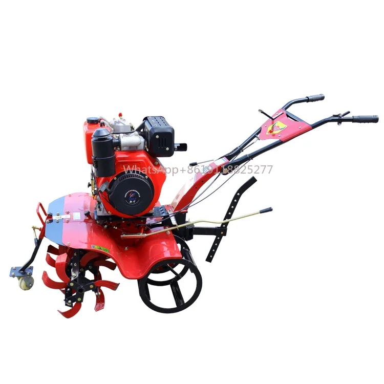 small walking micro tillage machine/mini power tiller/Orchard tillage soil machine