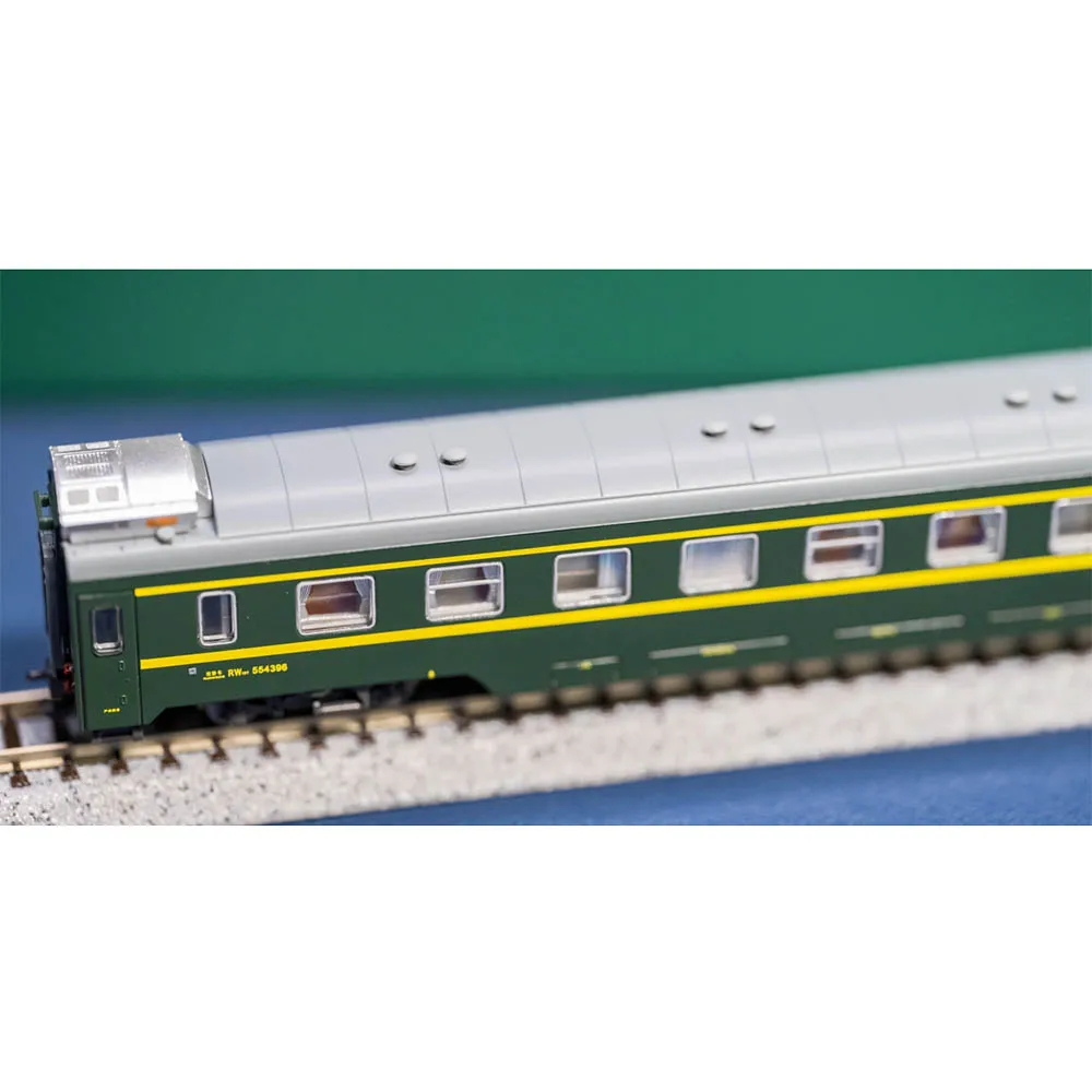 Tren modelo de coche de pasajeros a escala N 10-004C 10-087A/B 25T, RW19T completo, paquete alto, juego de 7 Secciones