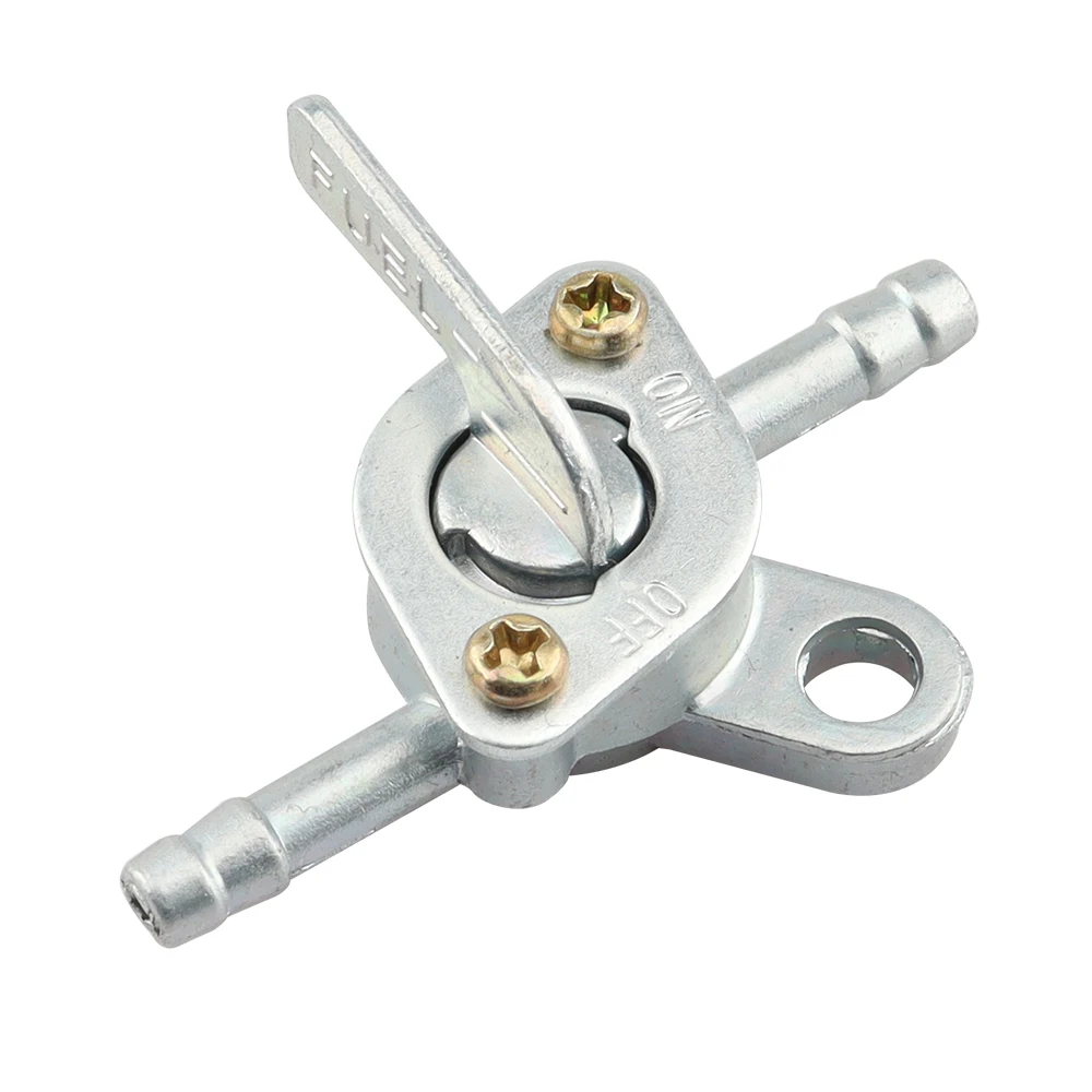1 pçs 2 pçs universal inline tanque de combustível torneira válvula petpeniano interruptor liga-desliga gás combustível torneira para moto mini auto bicicleta da sujeira