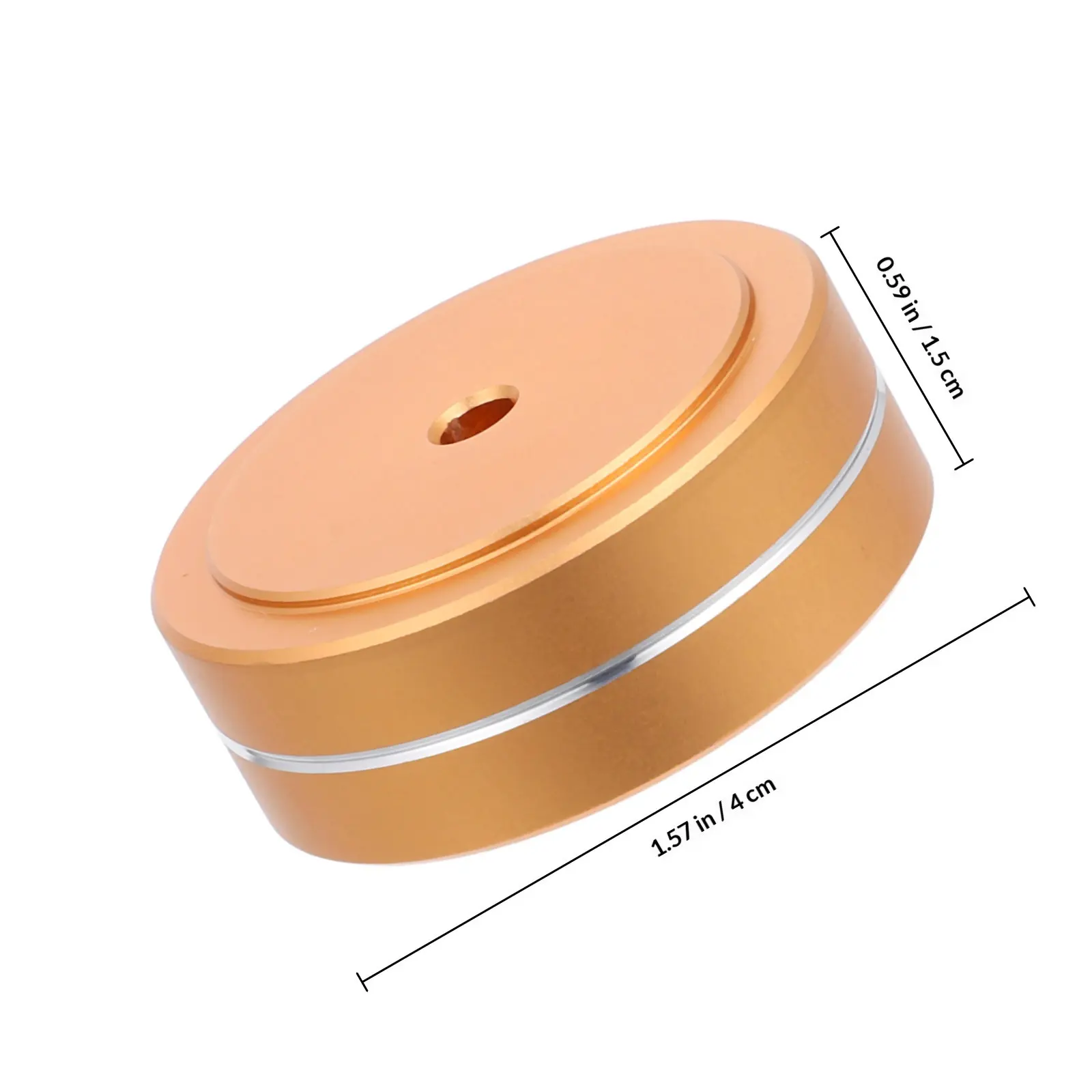 Anti-Slip Shockproof Feet Aluminum Isolation Pads For Speaker Subwoofer Computer Case Amplifier Turntable Audio Equipment