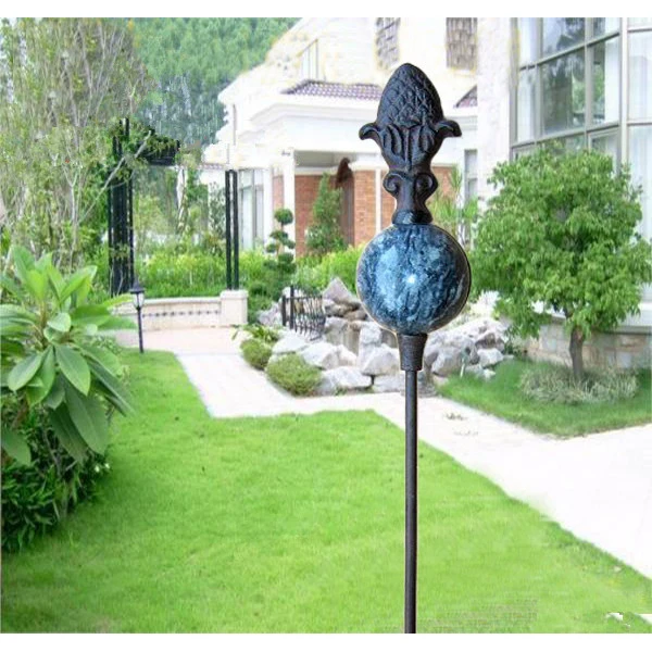 

garden decorative cast iron hose holder/hose guides/stake