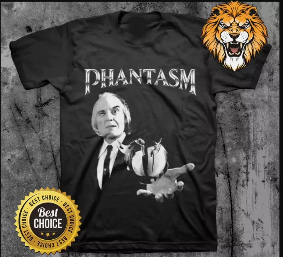 ~HOT NEW~ Phantasm Tall Man T-Shirt Horror Movie Black S-5XL