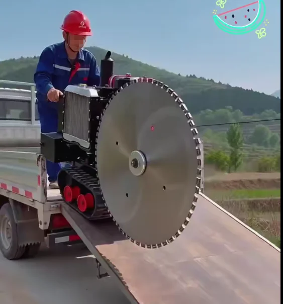 30-50cm Depth Concrete Stone Cut Saw Machine Concave Road Saw Dual Motor Fully Automatic Wall Saw Hydraulic Wall Cutting Machine