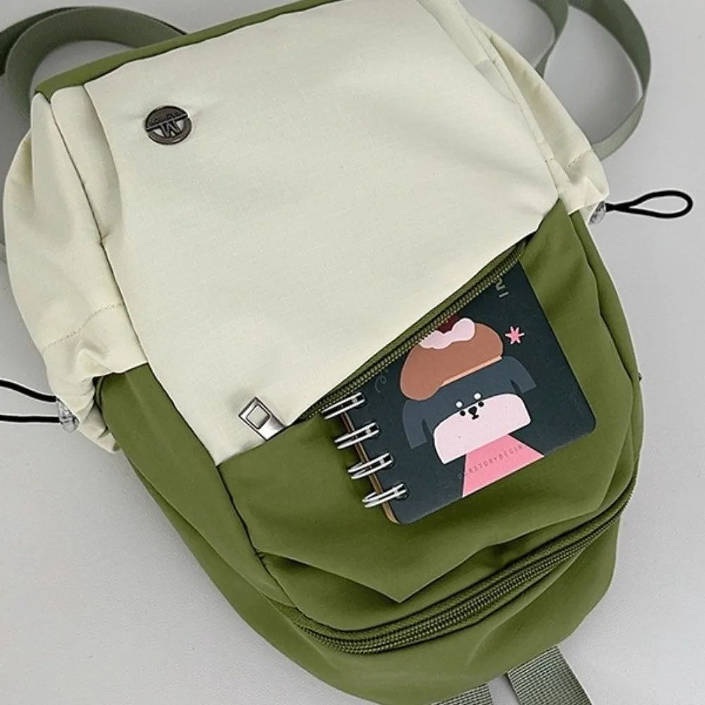 

Портативный женский рюкзак в корейском стиле, легкий нейлоновый студенческий школьный рюкзак, нейлоновая сумка через плечо большой емкости для подростков