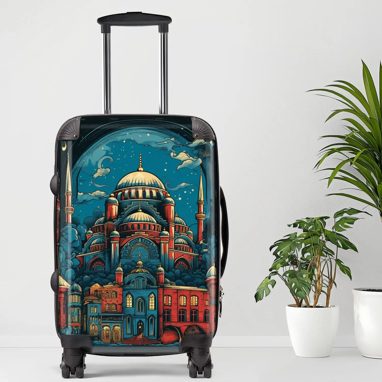 

Istanbul Luggage, 20/24/28 Inch Luggage, Carry-On, Custom Luggage, Luggage Set, Suitcase, Travel, Vacation, Cabin Suitcase, Cust