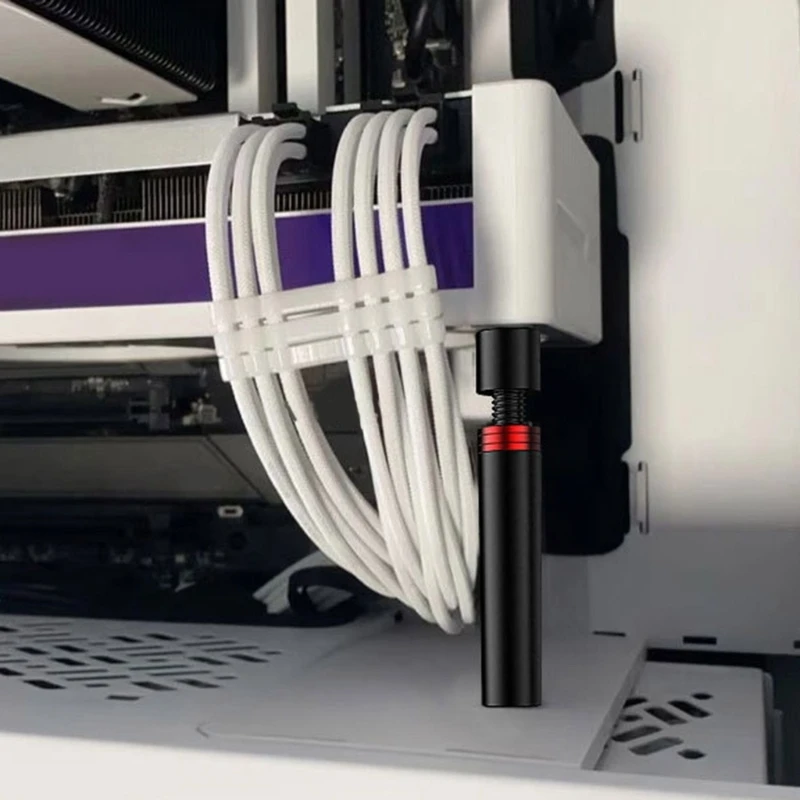 R91A Graphics Card GPU Holder Support Adjustable Telescopic Rotary Screw Aluminum Alloy Video Card Sag Bracket Desktop PC