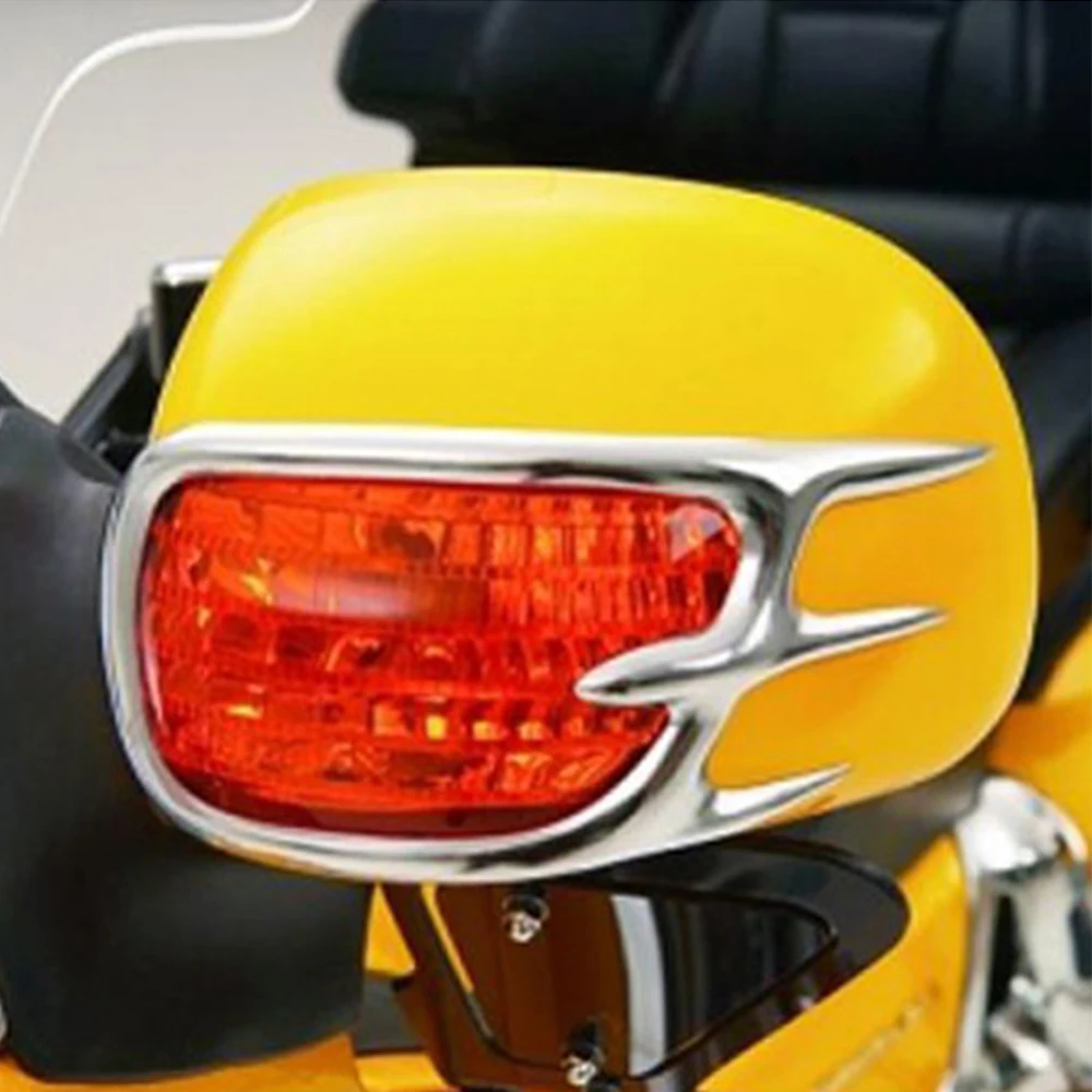 Für Honda Goldwing 1800 2001 zu 2017 GL 1800 GL1800 Gold Flügel 1800 Motorrad Spiegel Zurück Accent Gitter Rückspiegel chrom