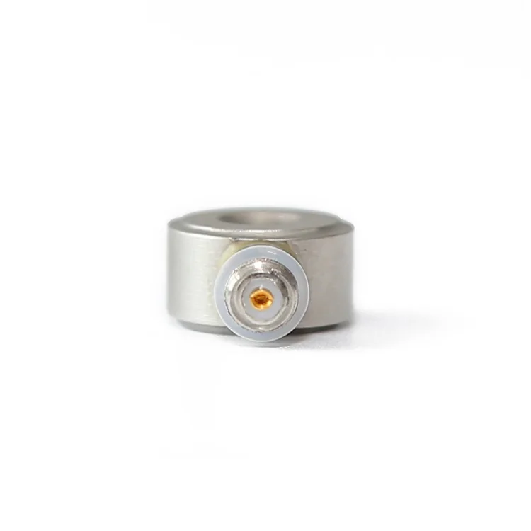Fast response ring type compression piezoelectric load cell 5kN PE quartz ring force sensor for petrochemical industry