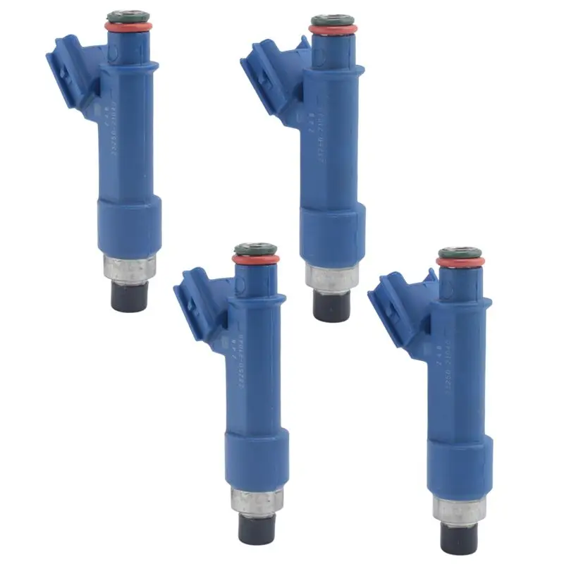 

ABHX-4Pcs/Lot 23250-21040 23209-21040 Car Fuel Injector For Toyota Yaris 2006-2014 Corolla 2000-2015
