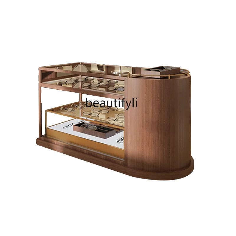 

Optical shop display Nakajima sunglasses display rack sunglasses luxury cabinet