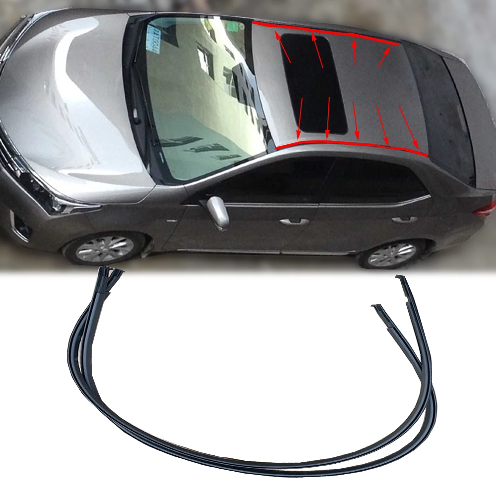 

KIMBA For TOYOTA COROLLA 2004 2005 2006 2007 2008 2009 2010 2012 2013 Car Auto Rubber Roof Drip Finish Moulding Seal Strip