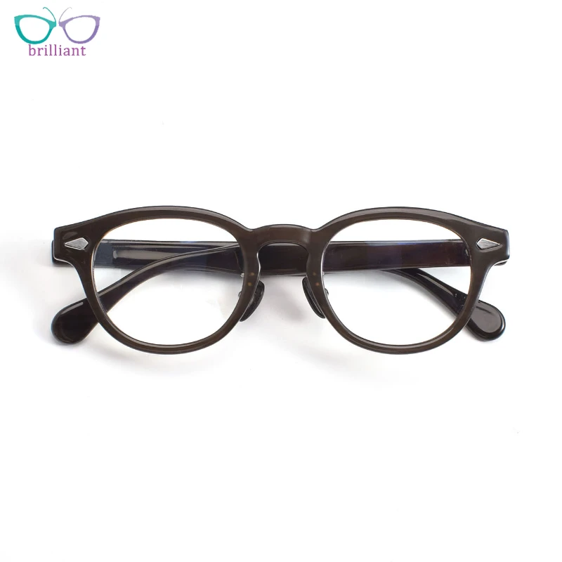 High Quality Natural Buffalo Horn Eyeglass Frame Men Thick Wide Edged Optical Glasses Can Be Paired Myopia Prescription Lenses