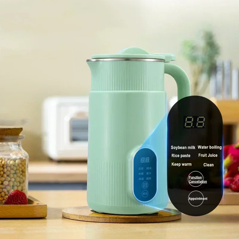 1500ML mesin Susu kedelai Juicer listrik Blender Mixer kacang pembuat susu mesin pemecah dinding 10-daun pisau mesin sarapan