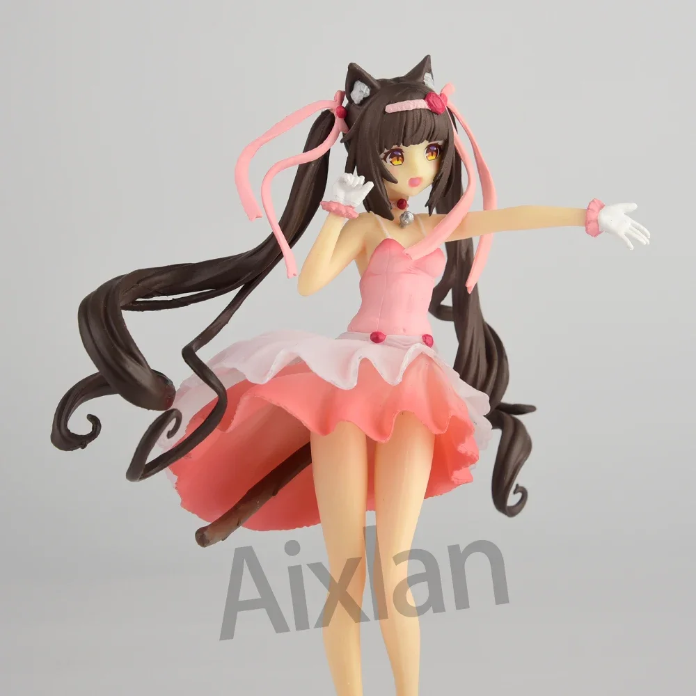 18cm NEKOPARA Anime Figure Pop Up Parade NEKO WORKs Sexy Girl PVC Action Figure Collectible Model Toys Kid Gift