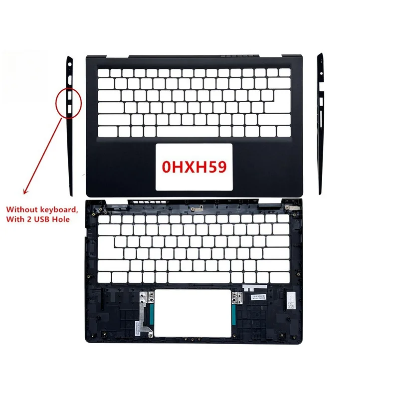 Brand New Upper Palmrest Keyboard Cover For Dell Vostro 3420 V3420 3425 3430 3435 Laptop Replacement Parts