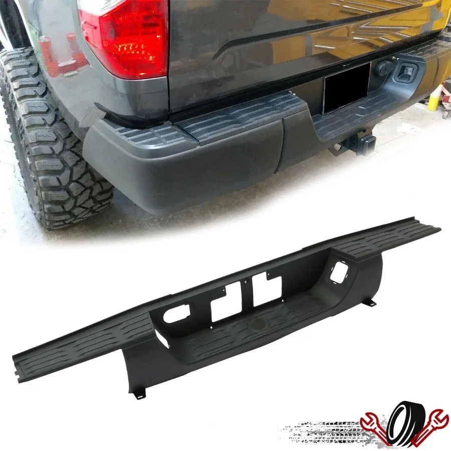 For  Tundra 2014-2021 Rear Step Bumper Center Pad W/O Sensor Hole