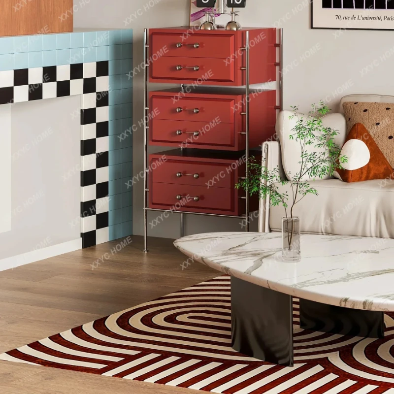 A Simple 1metal design, exquisite wall storage cabinet, metal modern solid wood cabinet