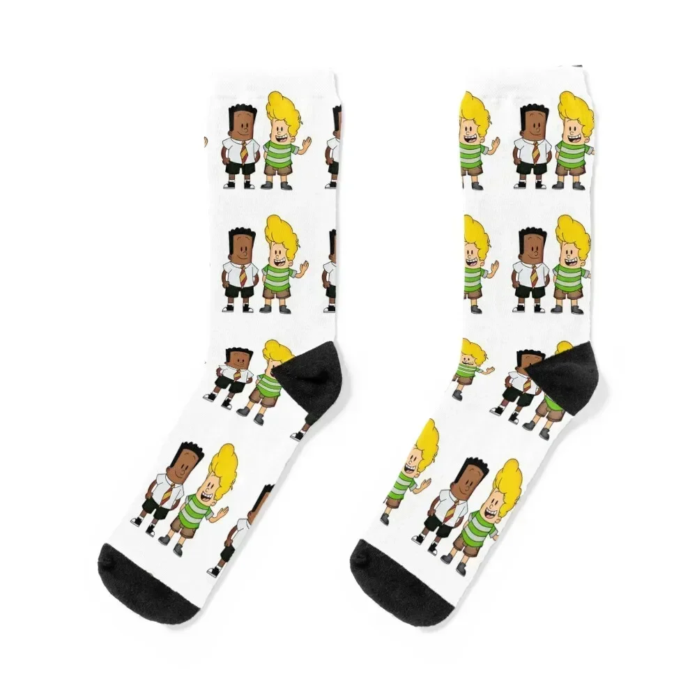 Captain underpants merchandise Socks hip hop warm winter Women Socks Men's