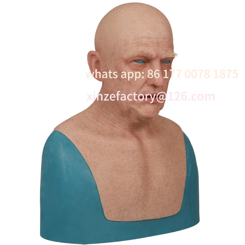 Customizable Realistic Crossdresser Male mask Full Head Face