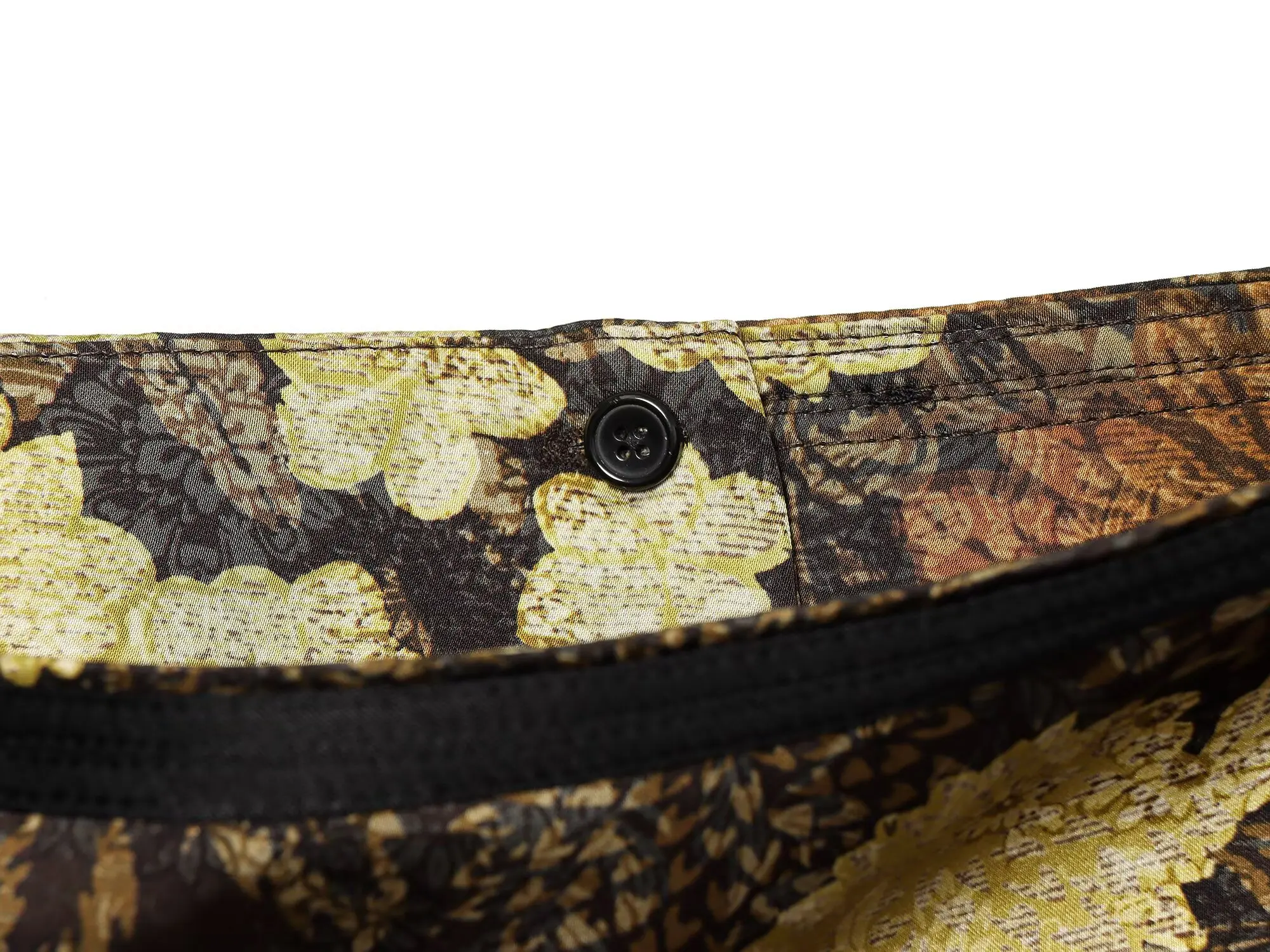 Neuer Herbst-Midirock für Damen, Hohe Taille, Schlitz, Knopfverschluss, Lange Röcke, Vintage-Mode, Elegante Bedruckte Röcke für Damen im Büro – Detail 8