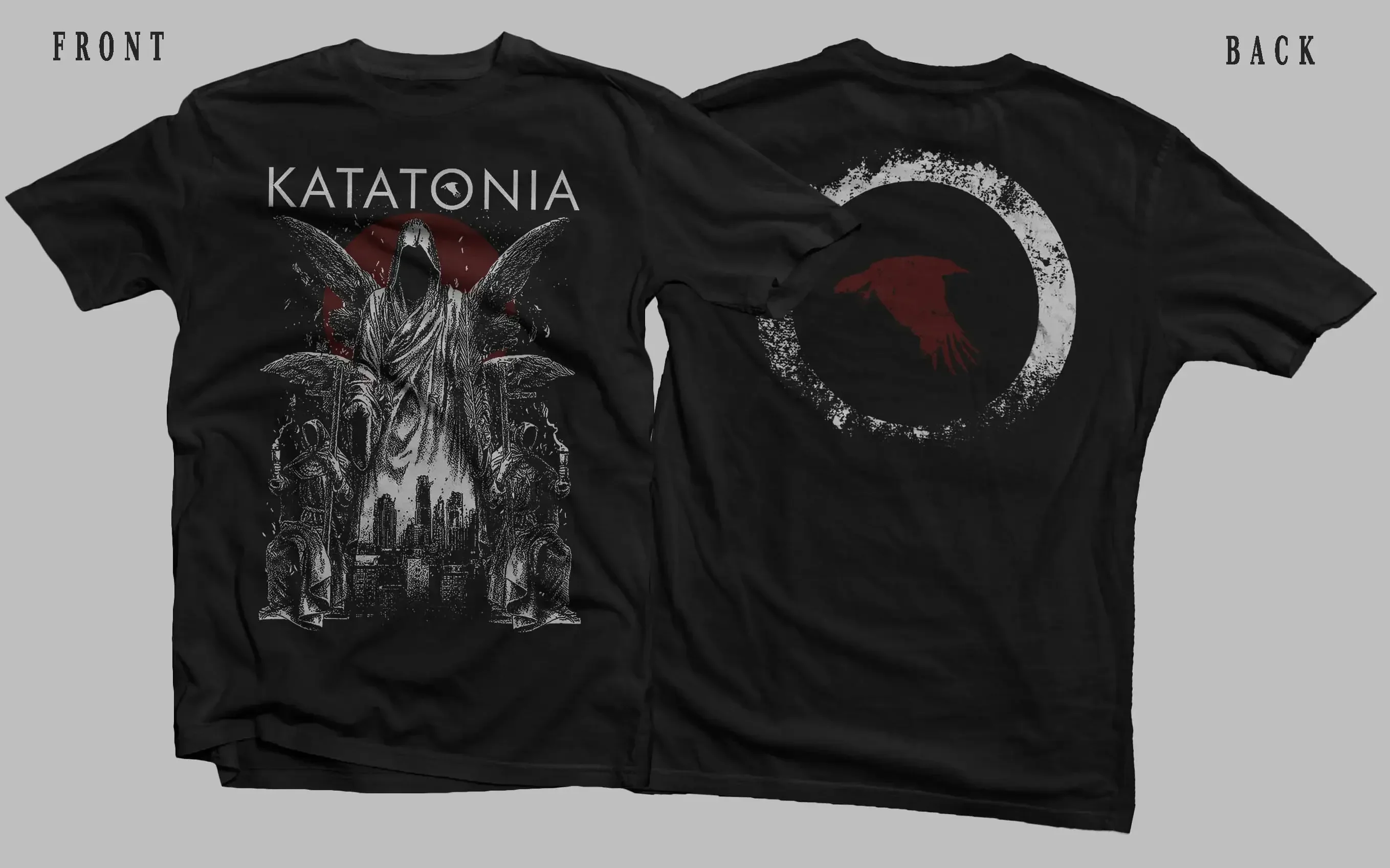 New Dtg Printed T Shirt Katatonia Night Is The Day Size S M L Xl 2 3 4 5 6 7Xl