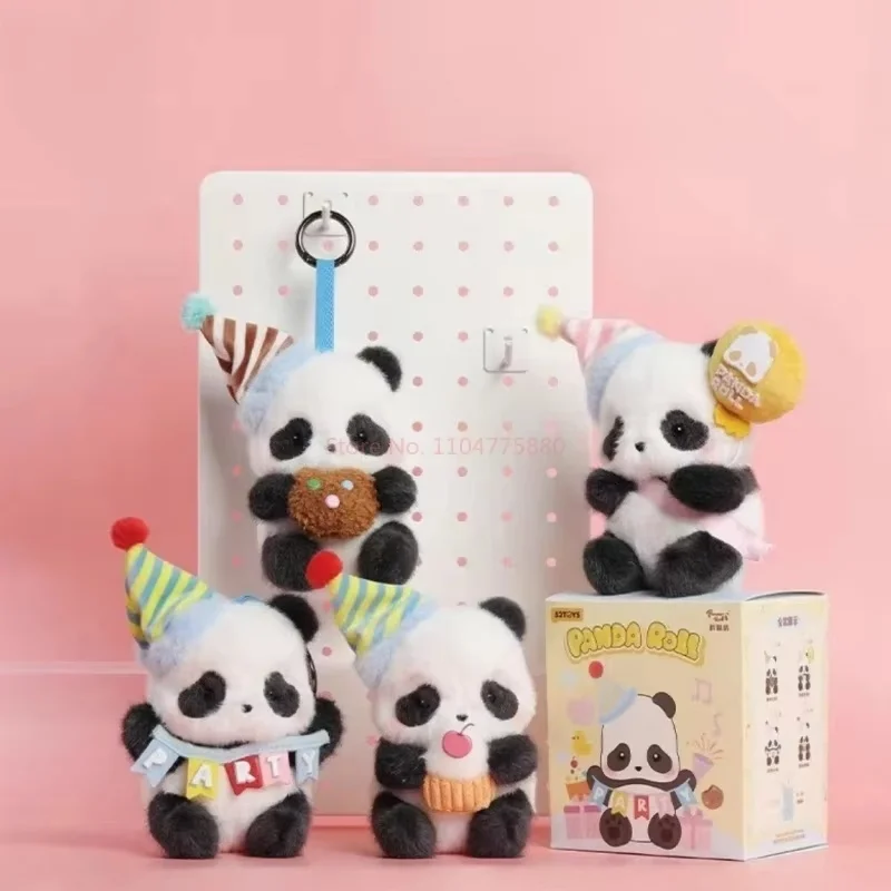 

Новая популярная панда Roll Party Series слепая коробка-сюрприз, коллекционные игрушки, рюкзак, подвеска, украшение для рабочего стола, милые модные рождественские подарки