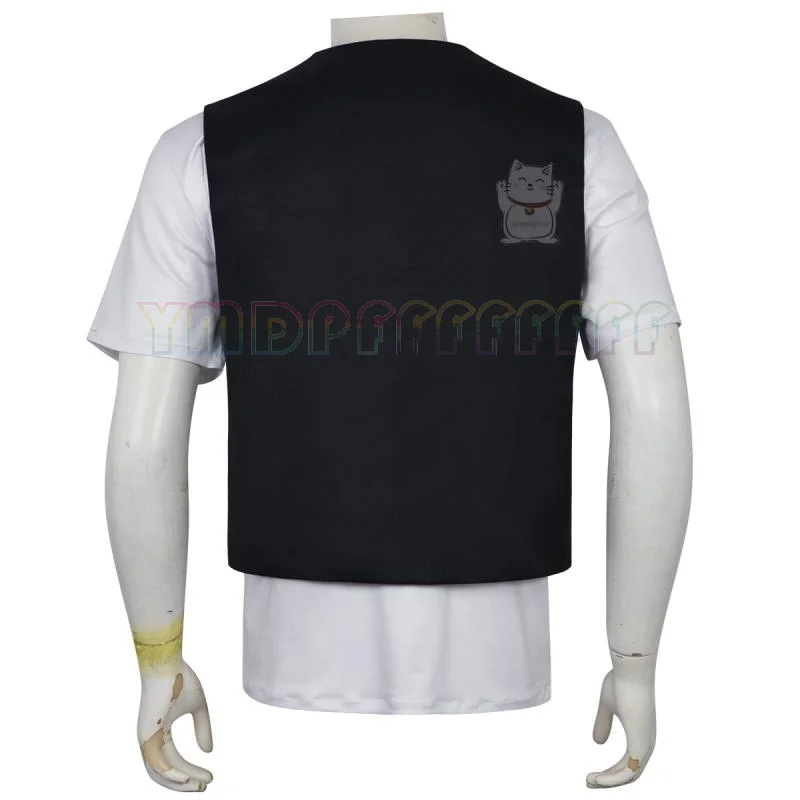 Classic idol Michael Jackson disguised as a dance imitator retro anti war OLODUM T-shirt vest peace vest Halloween cosplay se - view 3