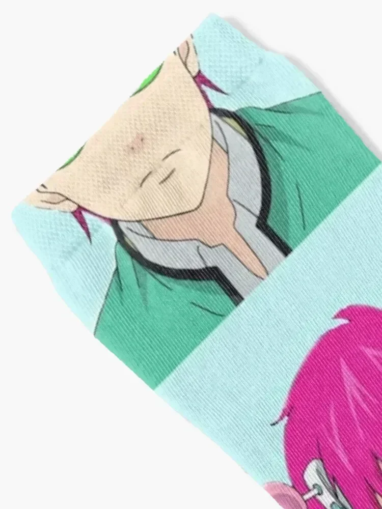 Saiki K/ The Disastrous Life of Saiki K Themed Design Socks Climbing loose Women's Socks Men's