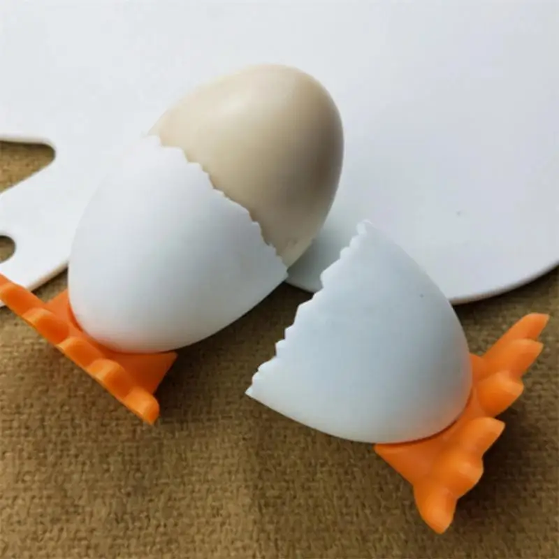 1/3/5Pcs Cute Creative Egg Cup Holder Egg Holder Opener Separator Boiled Eggs Container Kitchen Supplies